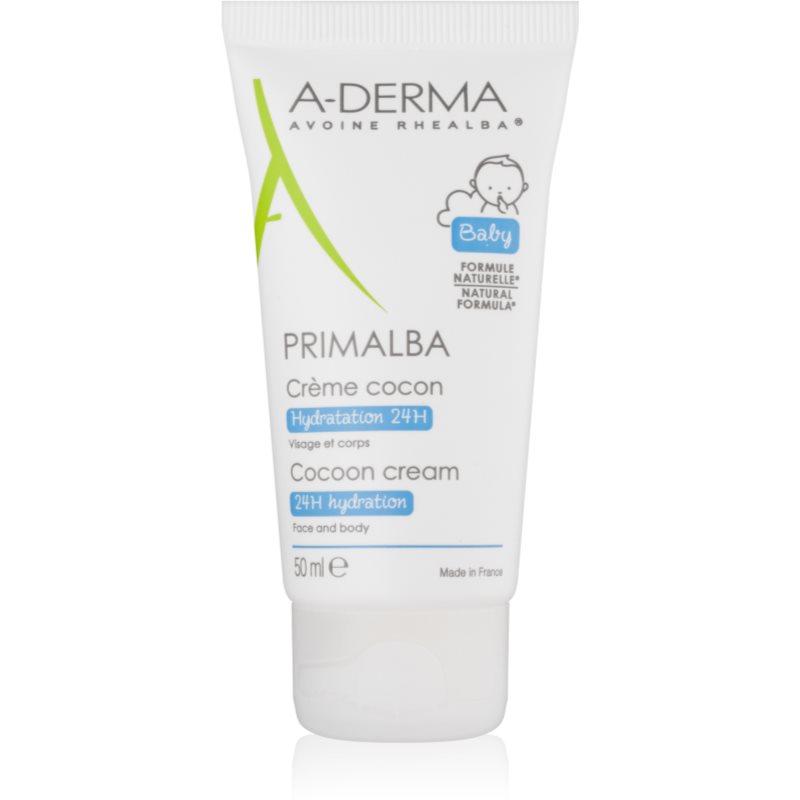 A-Derma Primalba Baby krem ochronny dla dzieci o działaniu nawilżającym na twarz i ciało 50 ml