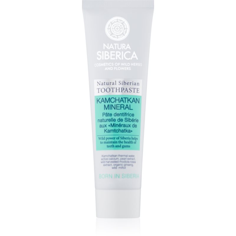 Natura siberica NATURA SIBERICA - Natural Siberian Toothpaste - Kamchatkan Mineral - Naturalna pasta do zębów Minerały Kamczackie - 100 g