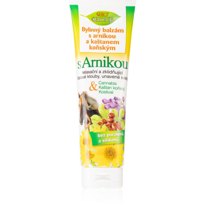 Bione Cosmetics Bione Cosmetics Cannabis ziołowy balsam z arniką i kasztanowcem 300 ml