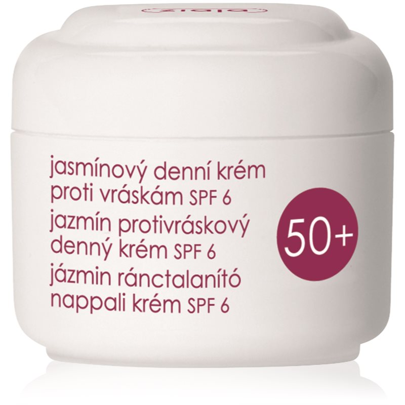 Ziaja Jasmine przeciwzmarszczkowy krem na dzień SPF 6 50 ml