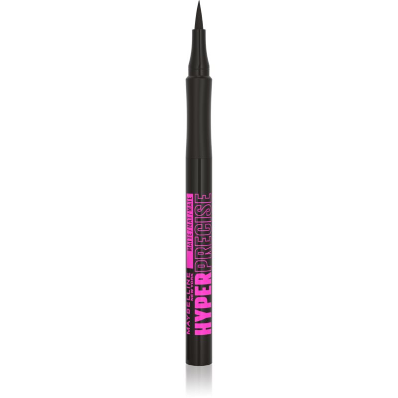Maybelline New York Hyper Precise All Day Liner, nr 701 Matte Black, 1er Pack (1 X 1 sztuki) 3600531502768