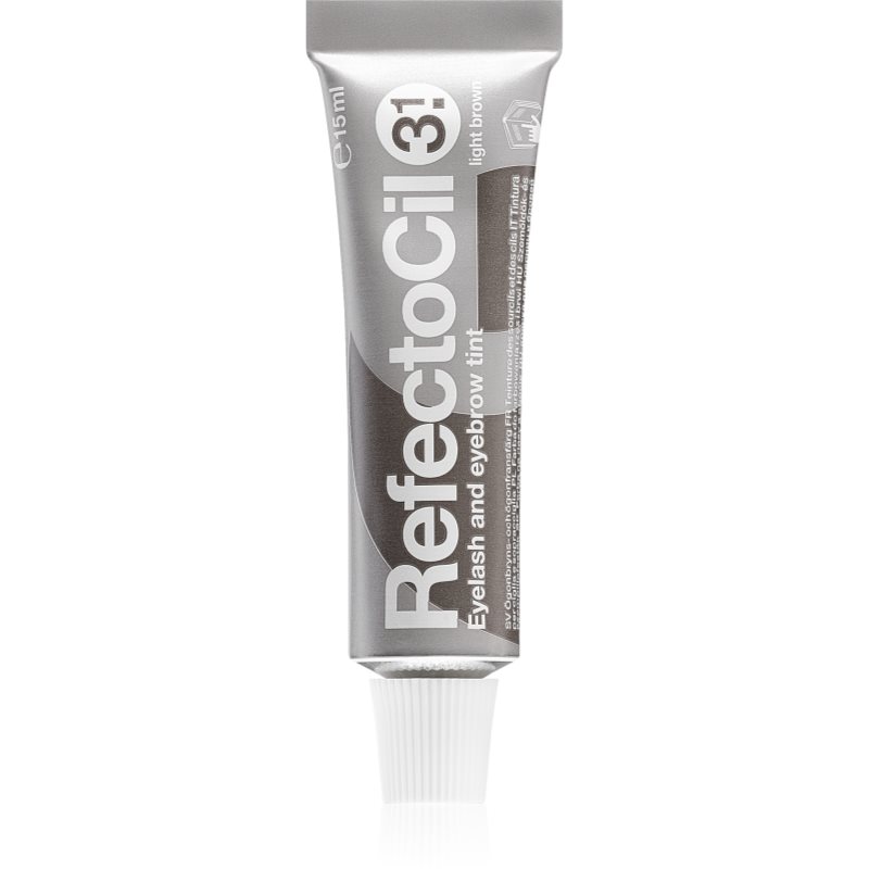 RefectoCil Eyelash And Eyebrow Tint, henna do brwi i rzęs 3.1 Light Brown, 15 ml