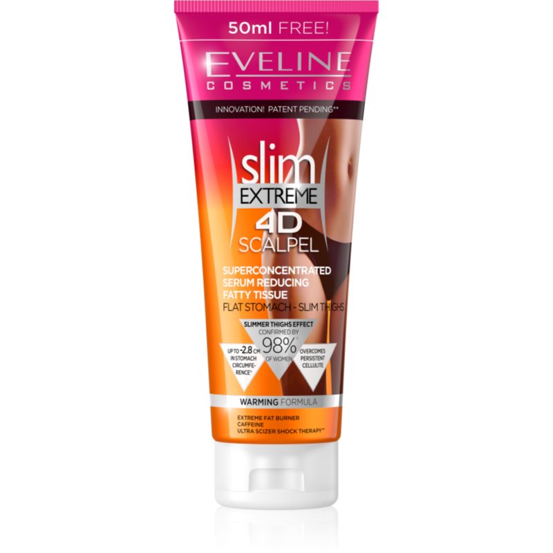 EVELINE COSM Eveline Slim Extreme 4D Scalpel superskoncentrowane serum redukujące tkankę tłuszczową 250 ml