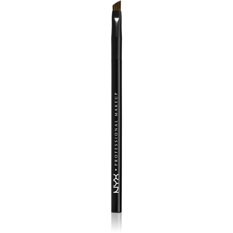 NYX Professional Makeup NYX Professionam Makeup - PRO ANGLED BRUSH - 19 - Pędzel do eyelinera i brwi NYXPEBR