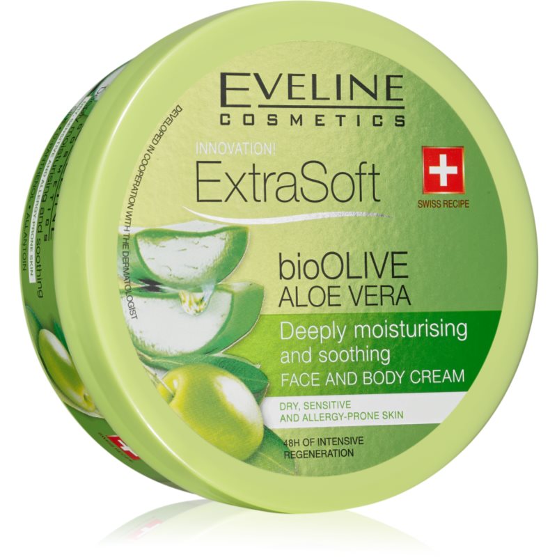 Eveline BODY Krem 175ml tw ciał E.S.Oliwka Aloes Evelin