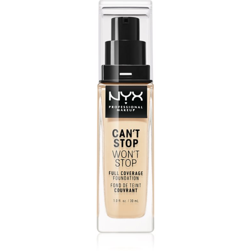 NYX Podkład Can't stop, 06.3 Warm Vanilla, 30 ml