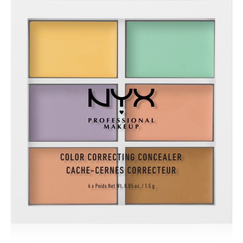 NYX Professional Makeup Professional Makeup 3C PLT CONCEALER Conceal Correct Contour Palette Korektor 1.5 g