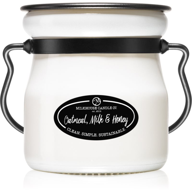 Milkhouse Candle Co. Creamery Oatmeal, Milk & Honey świeczka zapachowa Cream Jar 142 g
