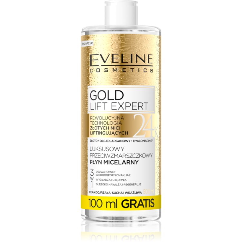 Eveline GOLD LIFT Płyn micelarny 500ml