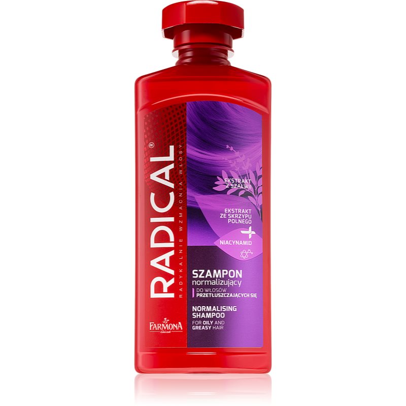 Farmona RADICAL Szampon normalizujący do włosów przetłuszczających się 400 ml