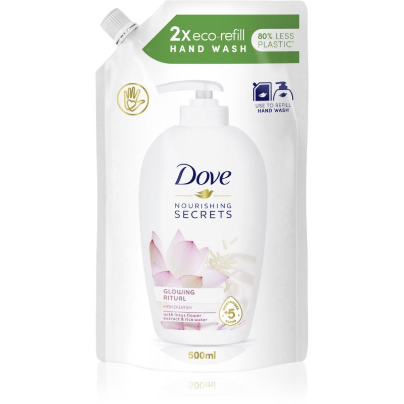 Dove MYDŁO ZAPAS GLOWING 500ML Zakupy dla domu i biura! 67510441