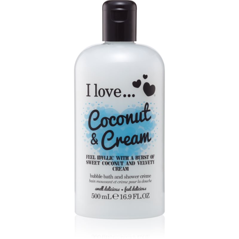 I love Coconut & Cream olejek do kapieli i pod prysznic 500 ml