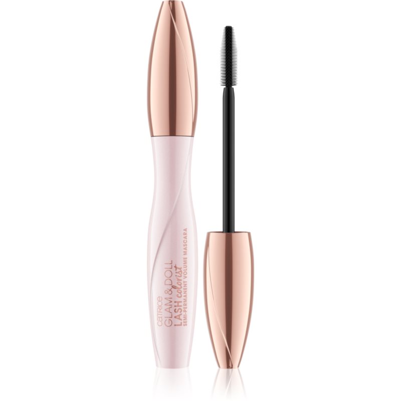 Catrice Glam & Doll półpermanentna maskara pogrubiająca 010 Ultra Black 9ml