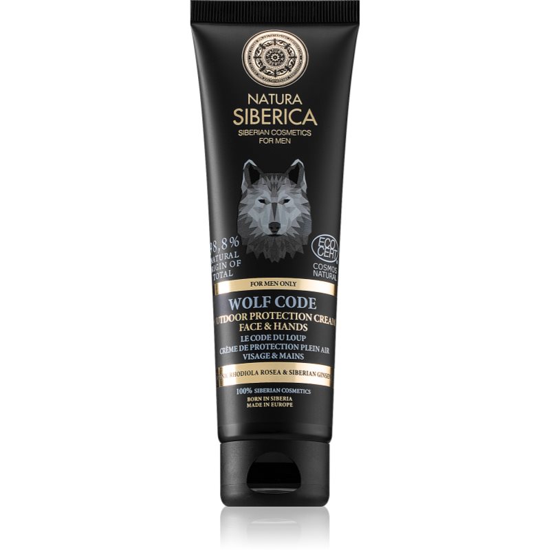 Natura Siberica MEN (kosmetyki) KREM DO TWARZY I DŁONI OCHRONNY ECO 80 ml - MEN SIBERICA