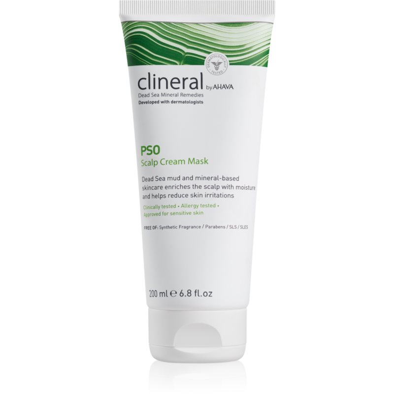 Ahava clineral Scalp Cream Mask/kuracja dla włosów, 1er Pack (1 X 200 G) 80201055