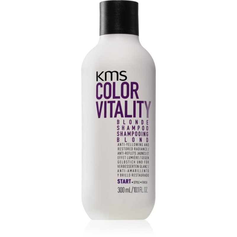 KMS California Color Vitality Blonde Shampoo 300 ml Szampon do włosów blond niwelujący żółty odcień California