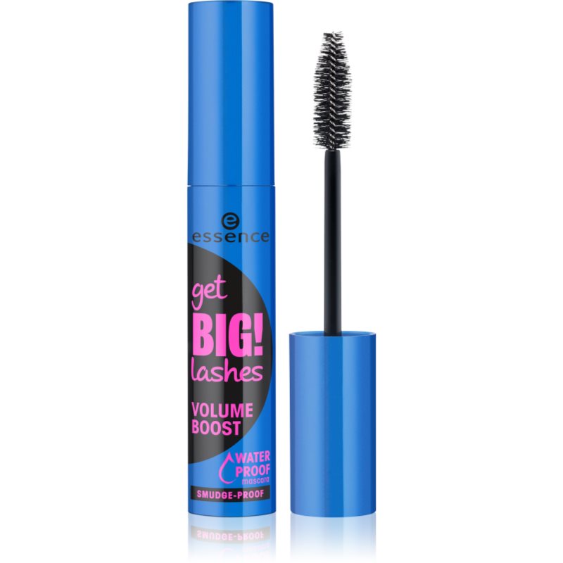 Essence Get Big Lashes Waterproof Mascara 12 ml Wodoodporny tusz pogrubiający do rzęs Black
