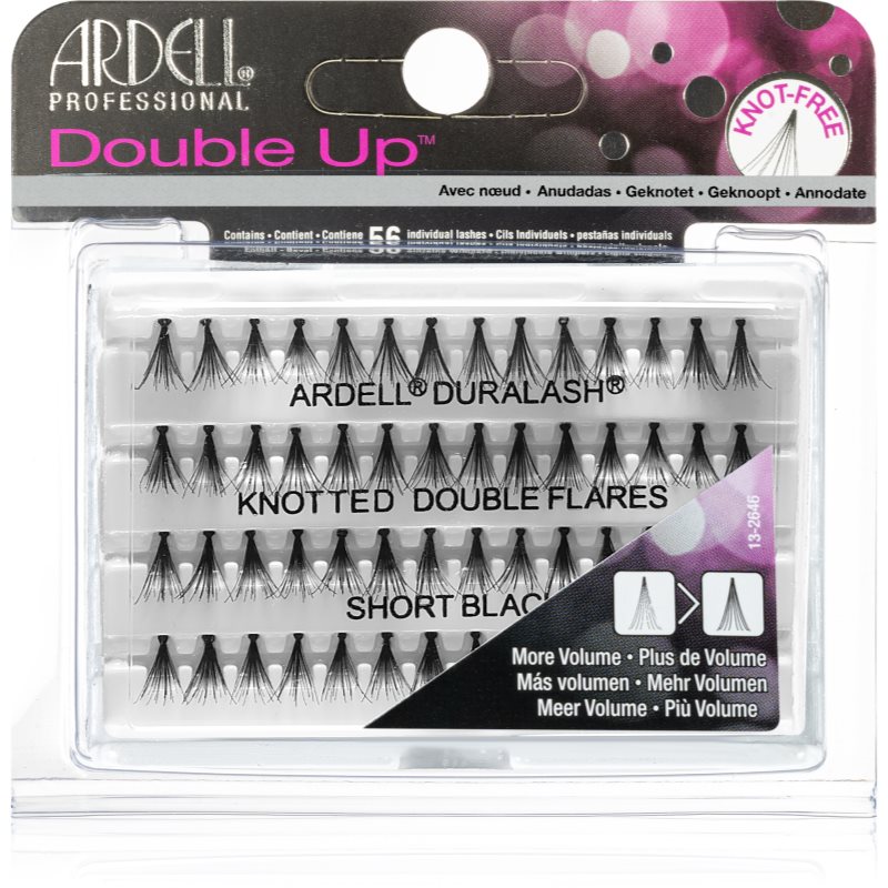 Ardell Sztuczne rzęsy - Double Up Medium Black Lashes Sztuczne rzęsy - Double Up Medium Black Lashes
