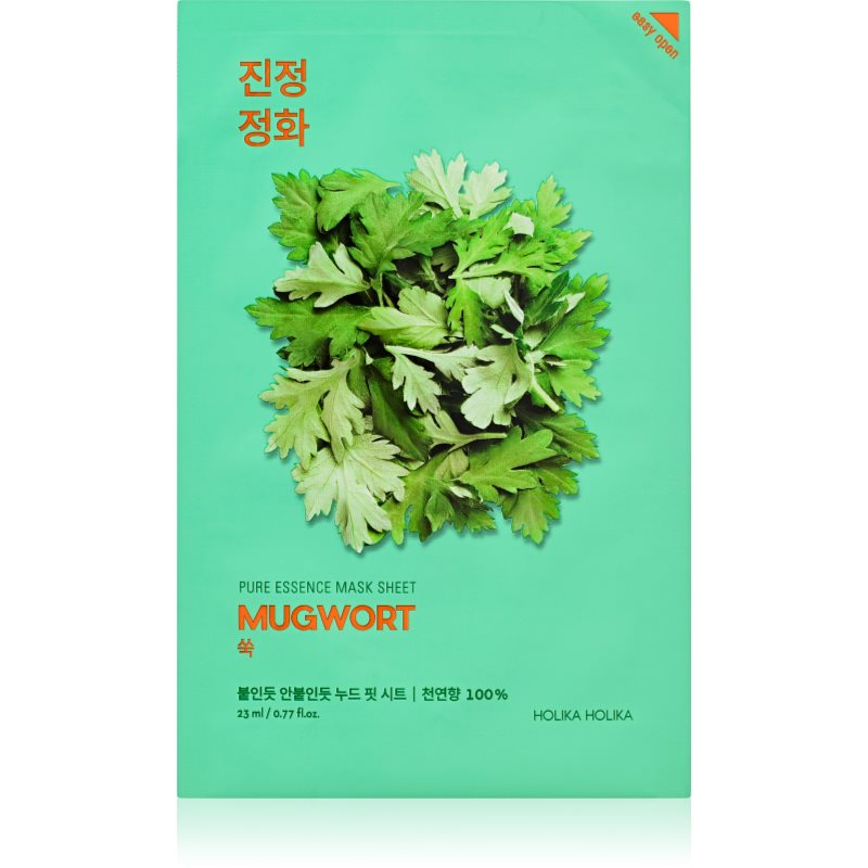 Holika Pure Essence Mask Sheet maska w płacie Mugwort 1szt