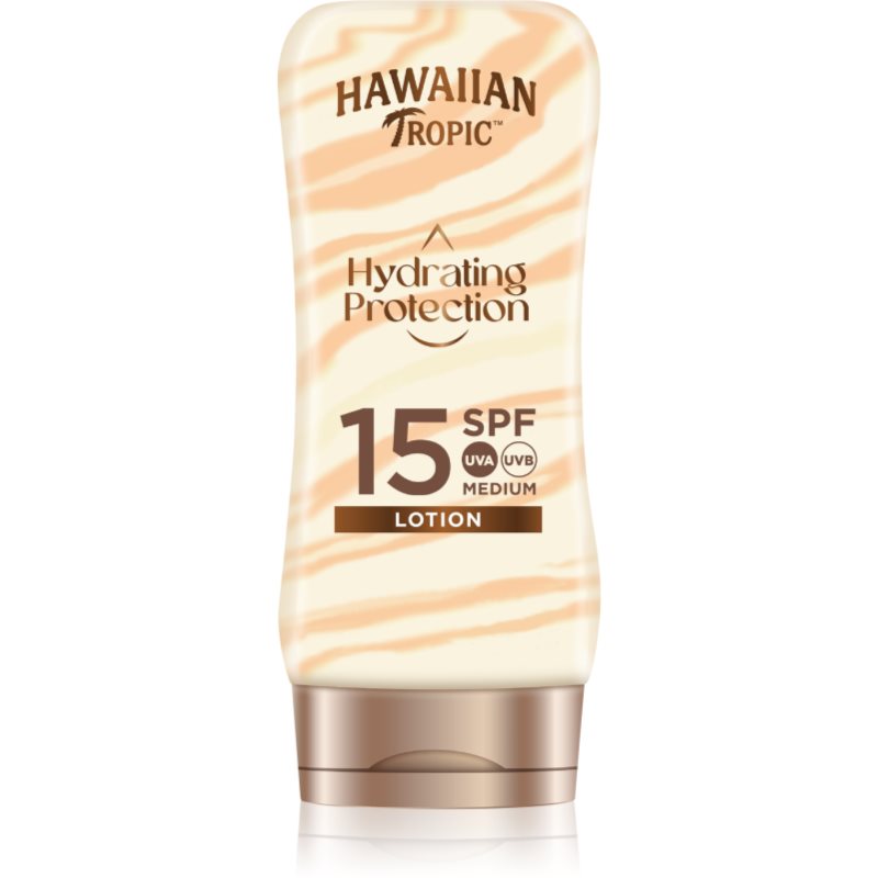 Hawaiian Tropic HT Silk Hydration Lotion SPF15 Krem przeciwsłoneczny 180ml Y000060710)
