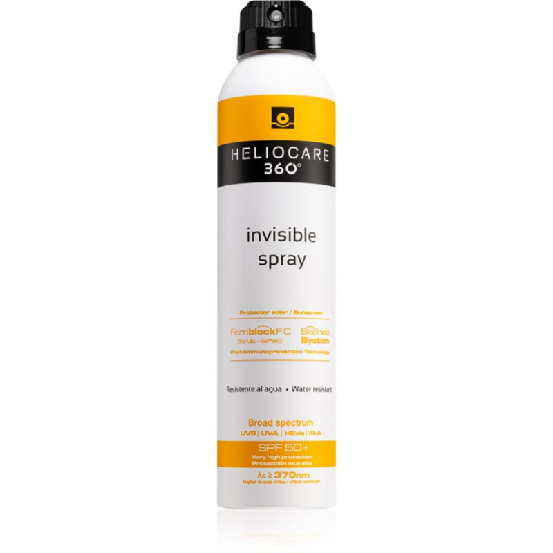 Heliocare 360 SPF50+ Invisible 200 ml Preparat do opalania ciała
