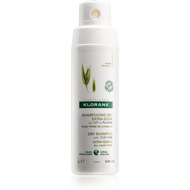Klorane Oat Milk Ultra-Gentle suchy szampon 50 g dla kobiet