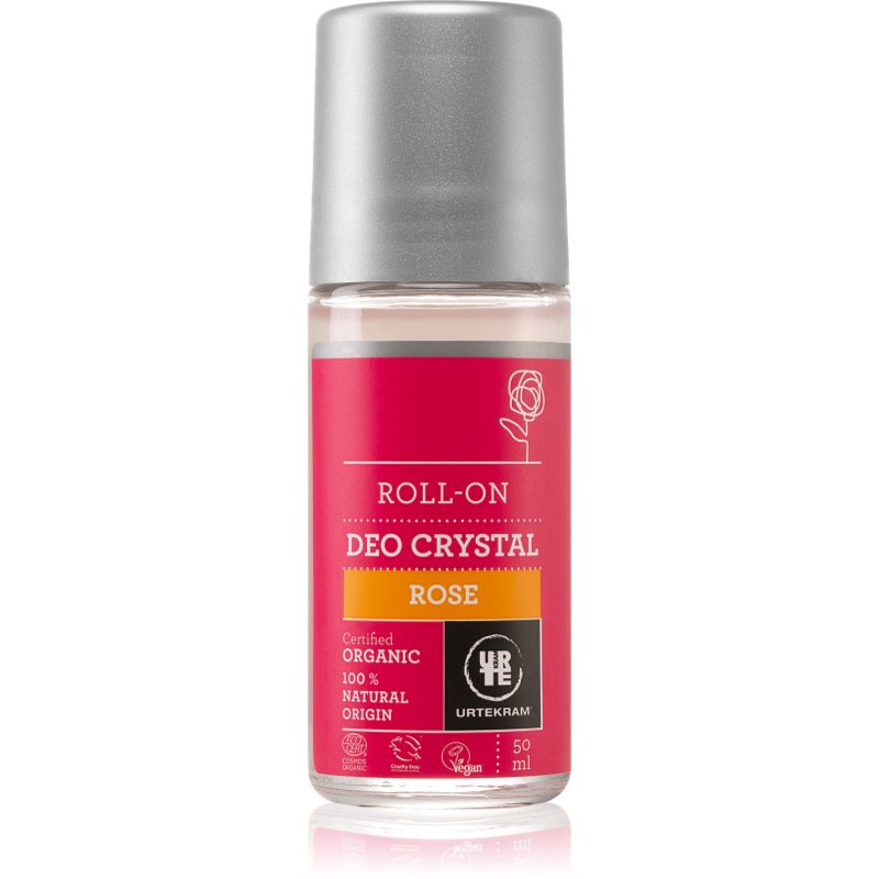 Urtekram Dezodorant w kulce różany BIO - 50 ml -