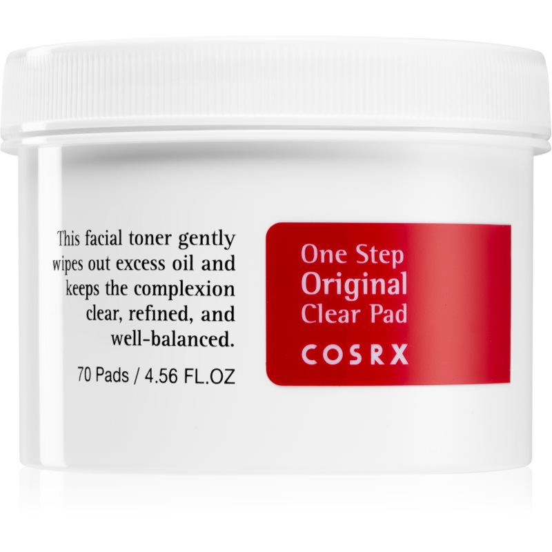 COSRX COSRX ONE STEP PIMPLE CLEAR PADS Jednorazowe płatki oczyszczająco-złuszczające do twarzy
