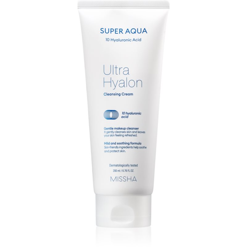 MISSHA Missha Super Aqua Ultra Hyalron Cleansing Cream, 200 ml