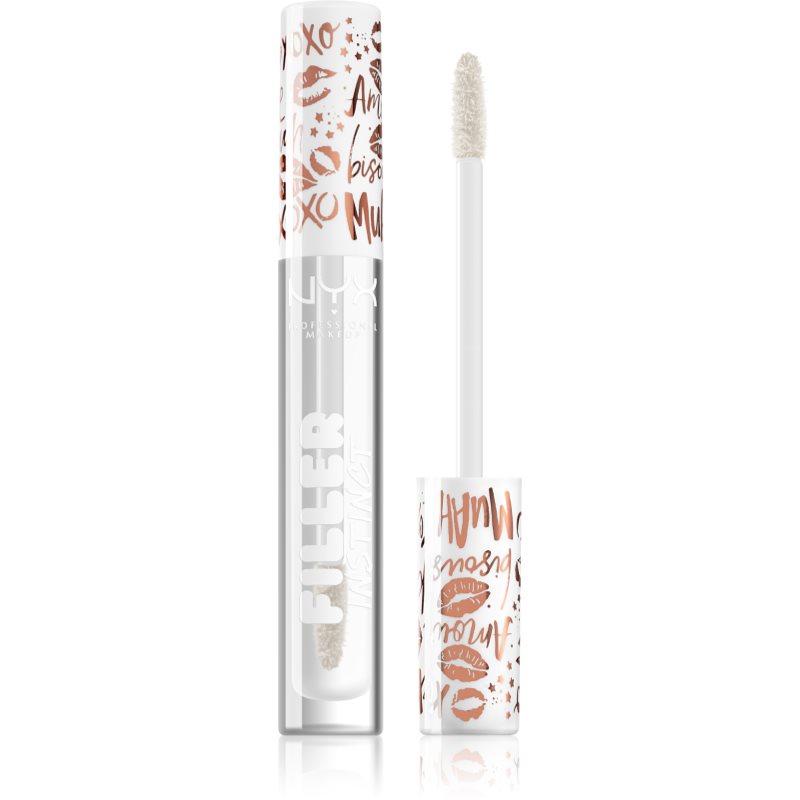 NYX Professional Makeup Professional Makeup LETS GLAZE Filler Instinct Plumping Lip Polish Błyszczyk 23.38 g