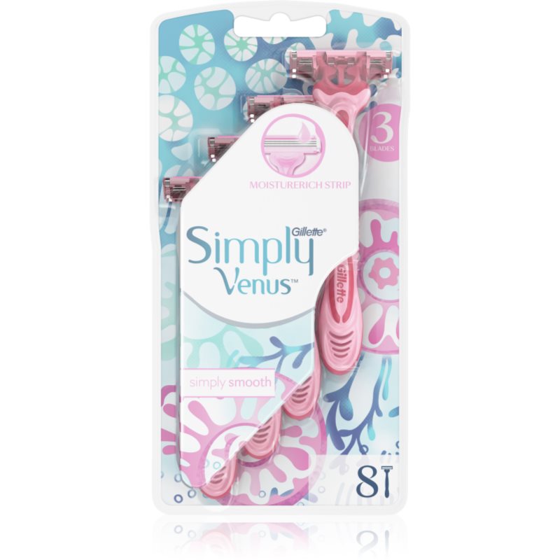 Gillette Gilette Simply Venus maszynki do golenia 8 sztuk