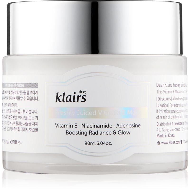 Klairs Freshly Juiced Vitamin E Mask Multifunkcyjna maseczka z witaminą E 90ml 34082-uniw