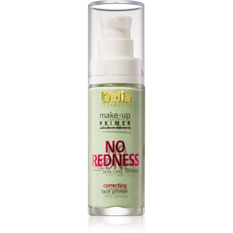 DELIA COSMETICS COSMETICS Make-Up Primer No Redness Baza Pod Makijaż KORYGUJĄCA 30ML