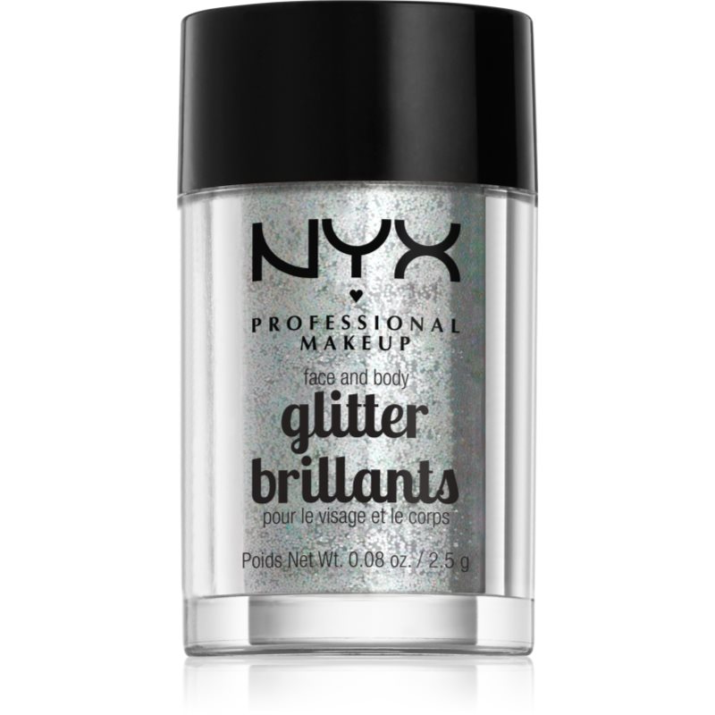 NYX Professional Makeup Face& Body Glitter- Ice