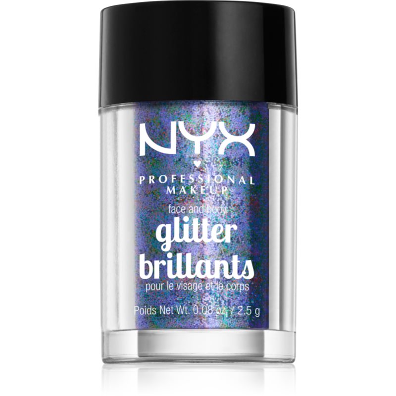 NYX Professional Makeup NYX Professional Makeup Violet Face & Body Glitter Brokat 2.5 g