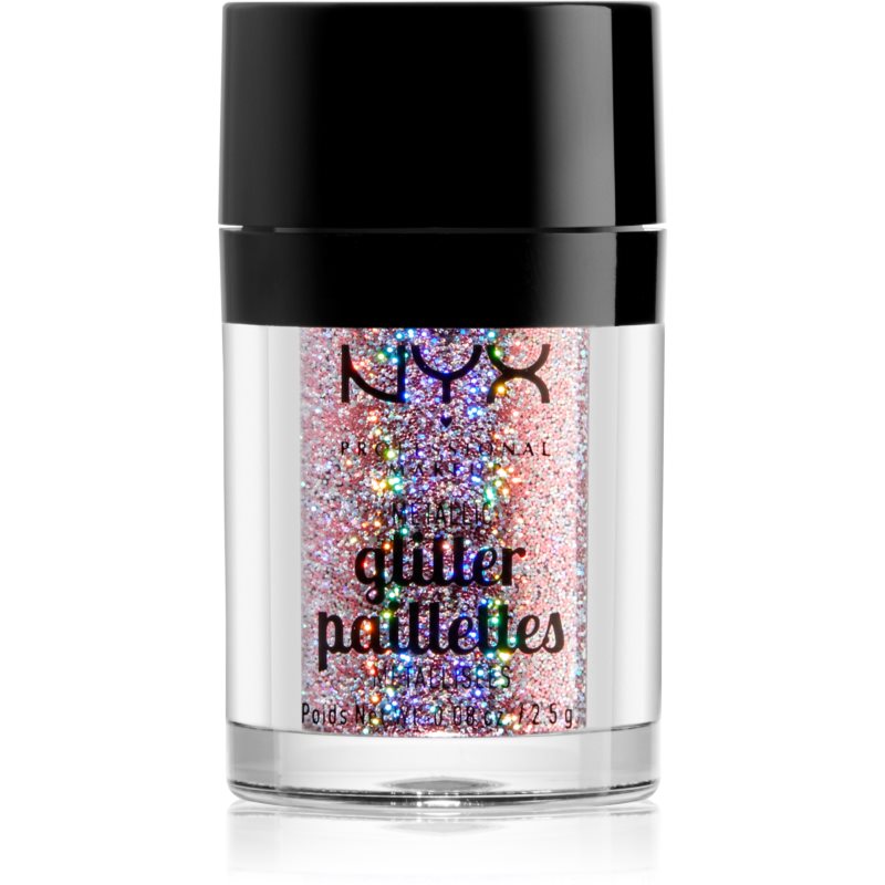 NYX Professional Makeup Professional Makeup - Metallic Glitter Paillettes - Brokat do twarzy i ciała - 03 BEAUTY BEAM NYXGBTCI-ICI-04