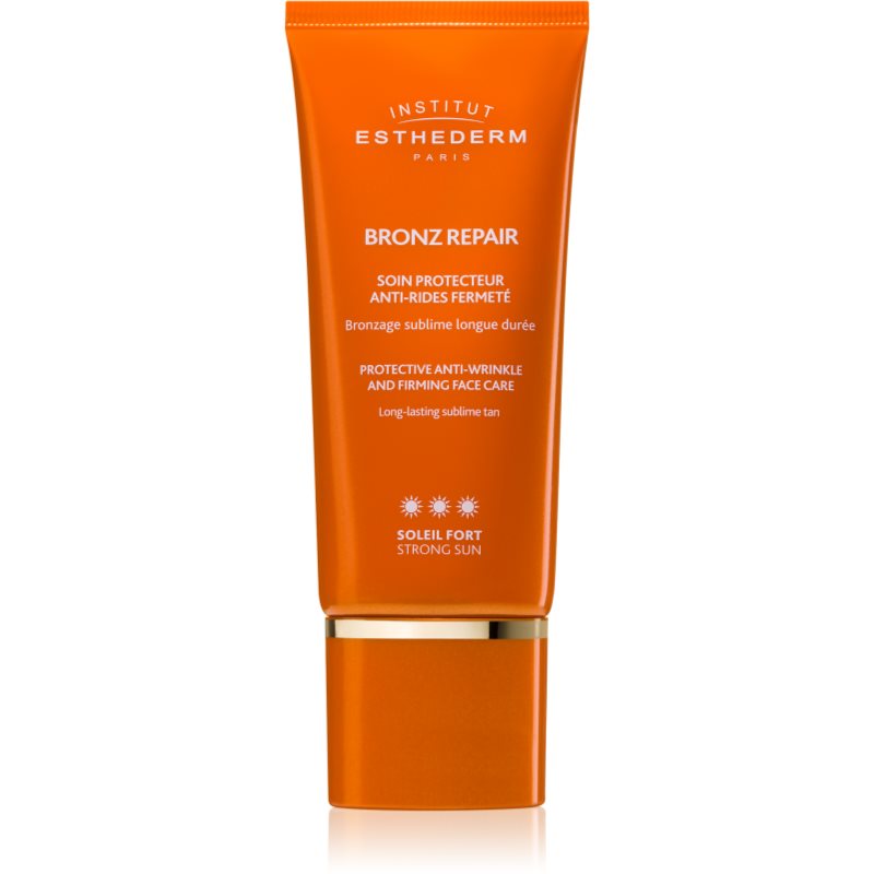 Institut Esthederm Bronz Repair ujędrniający przeciwzmarszczkowy krem do twarzy z wysoką ochroną UV 50 ml