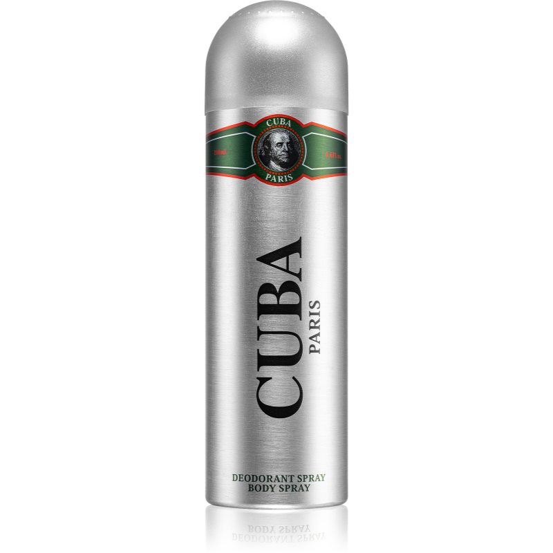 Cuba Green dezodorant 200 ml dla mężczyzn
