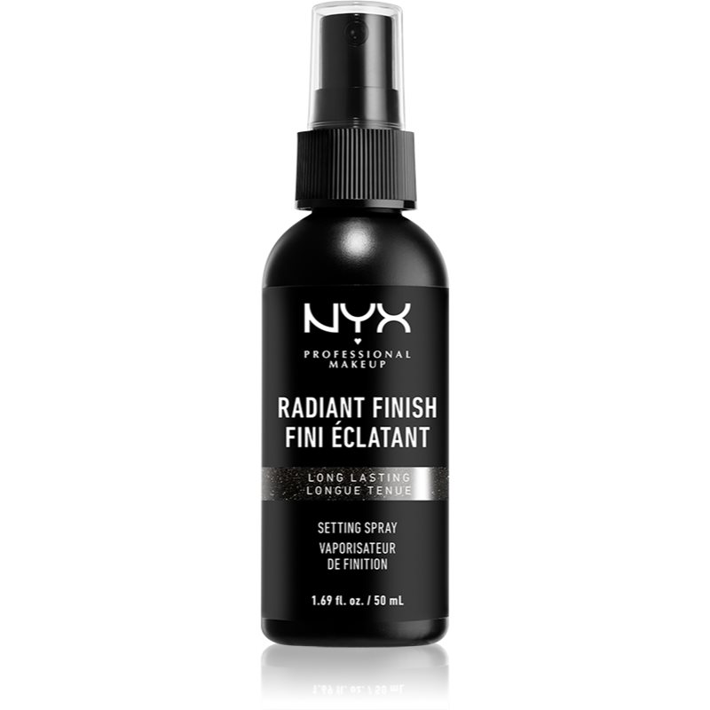 NYX Professional Makeup Professional Makeup - RADIANT FINISH - LONG LASTING - SETTING SPRAY - Lekka mgiełka utrwalająca do makijażu z drobinkami pereł - 50 ml