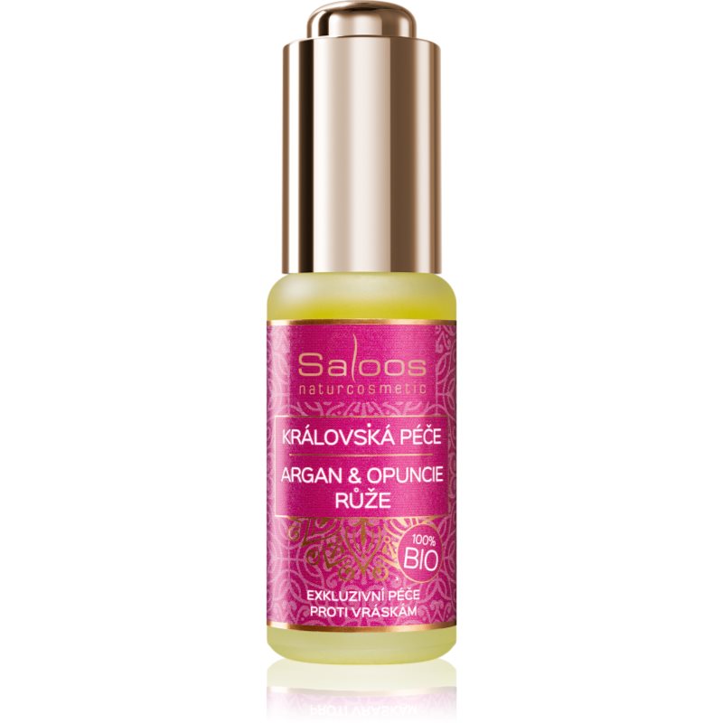 Bio Saloos Saloos Royal Care 100% Argan & Prickly Pear & Rose 20ml