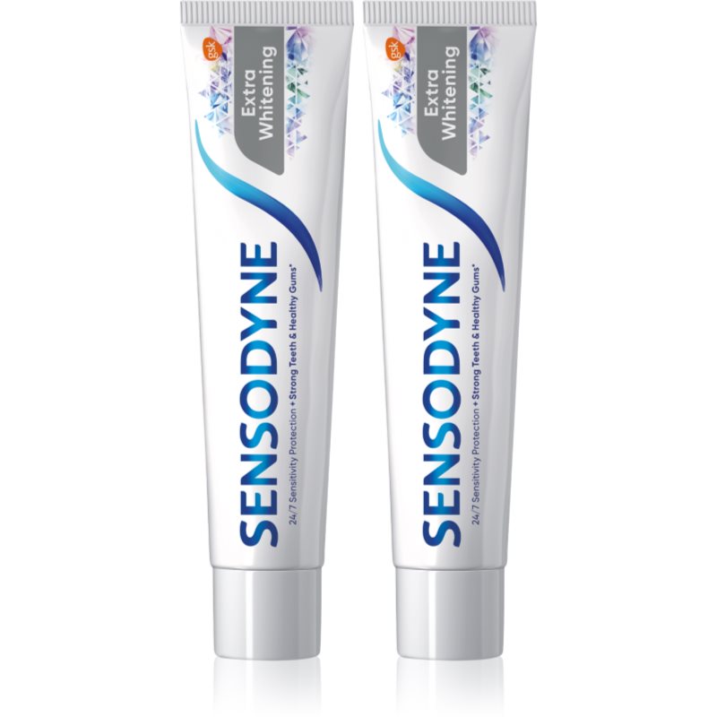 GlaxoSmithKline Extra whitening toothpaste pasta do zębów 2x 7575ml