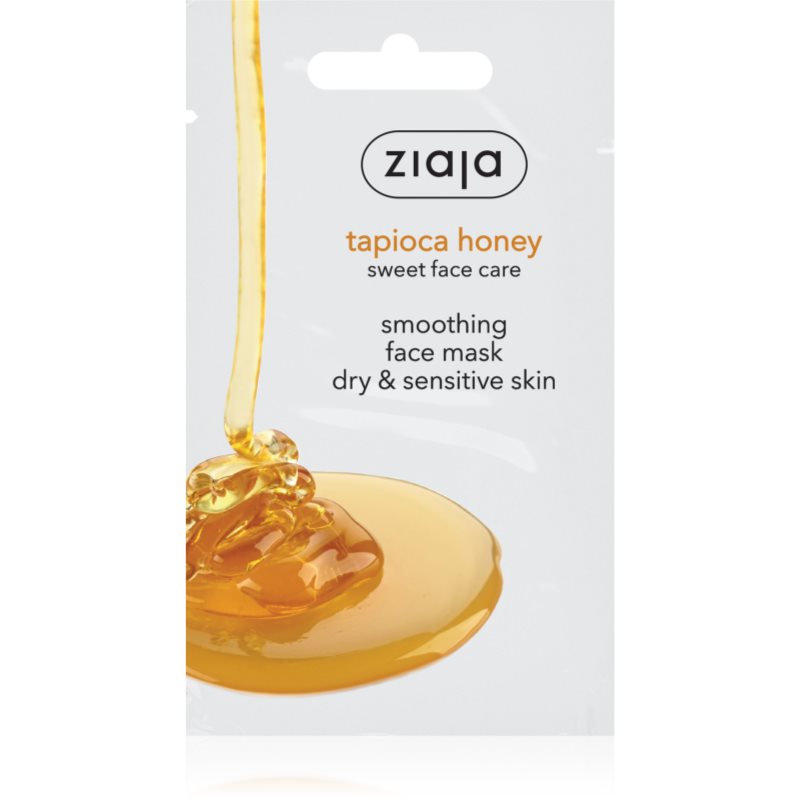 Ziaja Smooth ing Face Mask) twarzy do skóry suchej i wrażliwej Smooth ing Face Mask) 7ml
