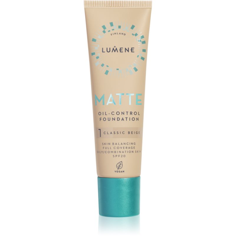 Lumene MATTE OIL-CONTROL FOUNDATION PODKŁAD MATUJĄCY 01 30ml