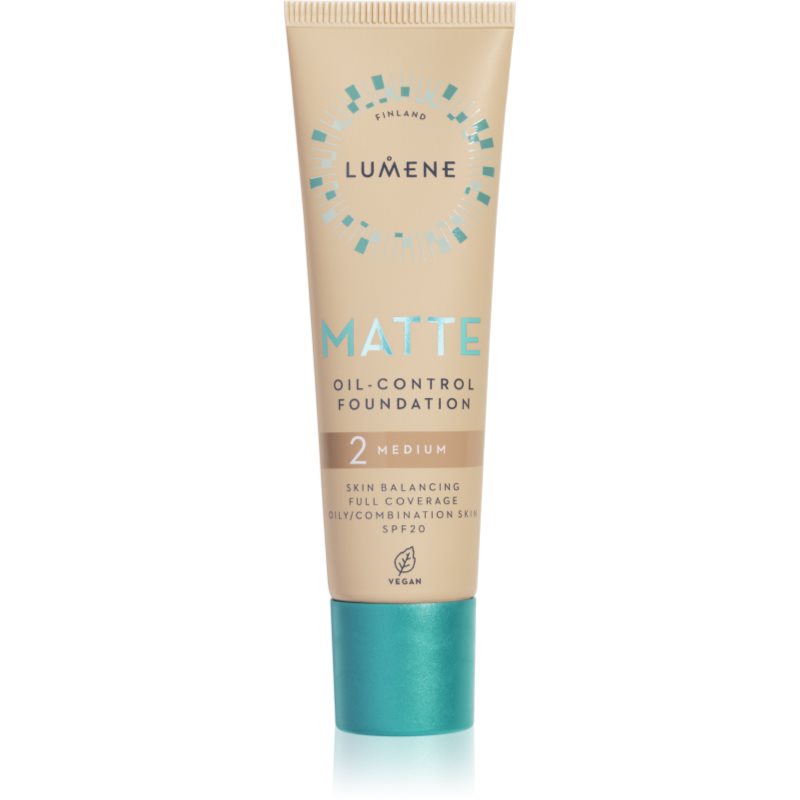 Lumene MATTE OIL-CONTROL FOUNDATION PODKŁAD MATUJĄCY 02 30ml