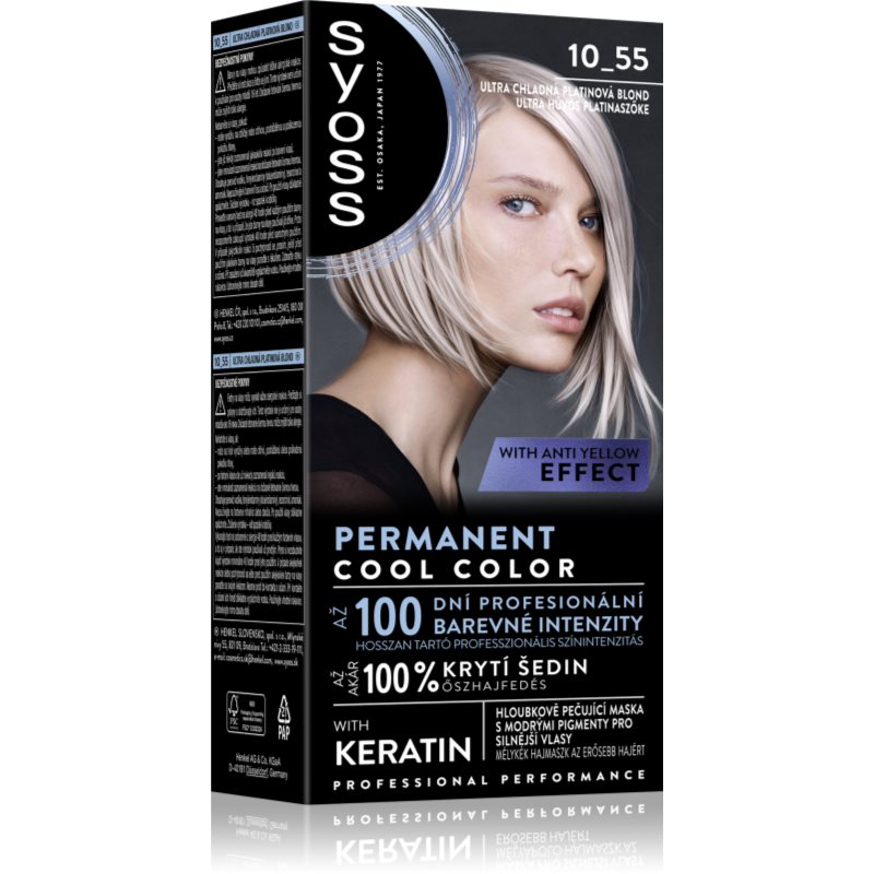Schwarzkopf H SYOSS FARBA 10-55 UL PLAT BLOND