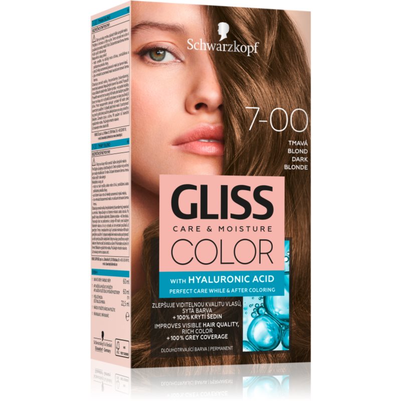 Schwarzkopf Gliss Color Krem koloryzujący nr 7-00 Ciemny Blond 1op. SO_111669