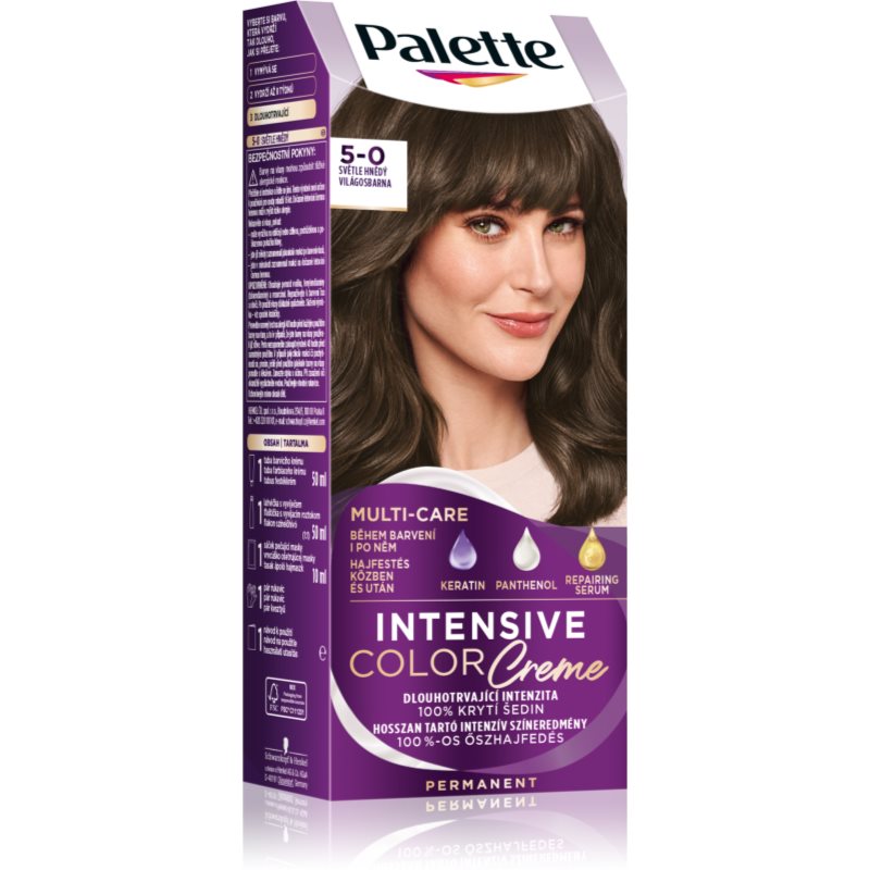 Schwarzkopf Palette Intensive Color Creme N4 Jasny brąz