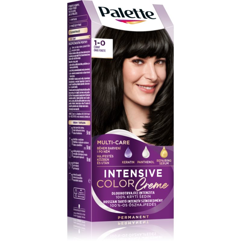 Schwarzkopf Palette Intensive Color Creme N1 Czarny