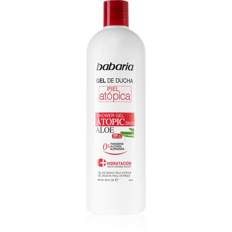 Babaria Żel pod prysznic do skóry atopowej 600ml