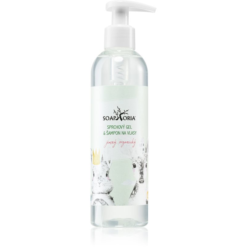 Soaphoria Babyphoria Organic Shower Gel delikatny żel pod prysznic i szampon dla dzieci 250 ml